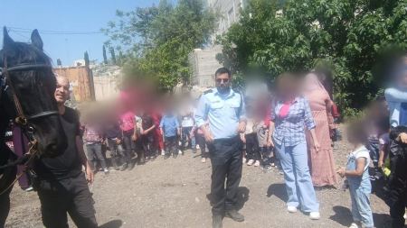 الشرطة بالقدس : نشاط جماهيري برياض الأطفال في صور باهر 